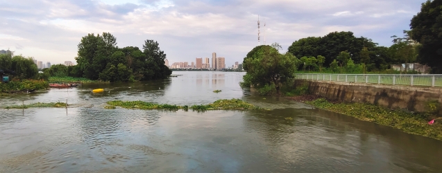 快图网独家原创河流风景背景