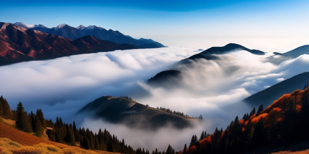 高山云海风景大气壁纸