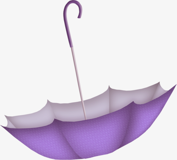 紫色雨伞免扣高清png素材图片