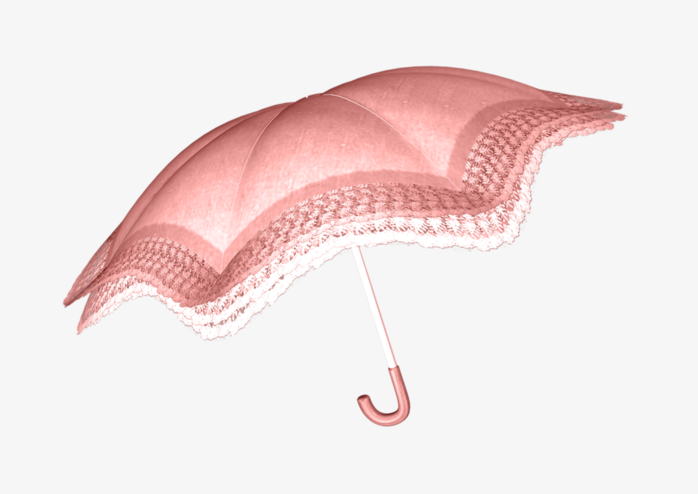 粉色雨伞免扣高清png素材图片