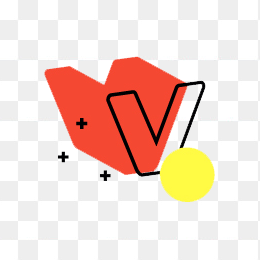 字母V