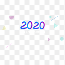 2020年元旦艺术字