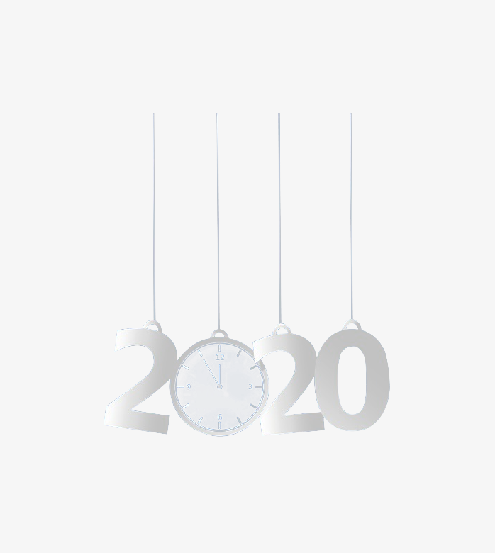 2020年元旦艺术字