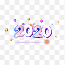 2020年元旦艺术字