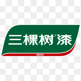 高清三棵树漆logo