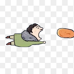 王思聪吃面包卡通形象