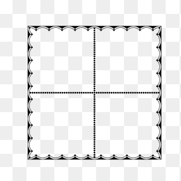 田字格边框