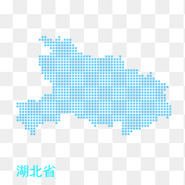 湖北省地图轮阔