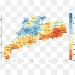 高清广东省地图