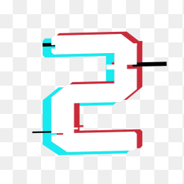 抖音风数字2