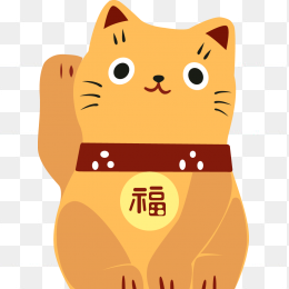 卡通招财猫