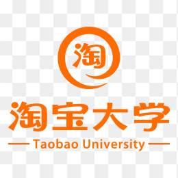 高清淘宝大学logo