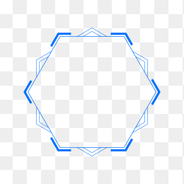 快图网独家原创六边形边框