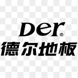 Der德尔地板logo