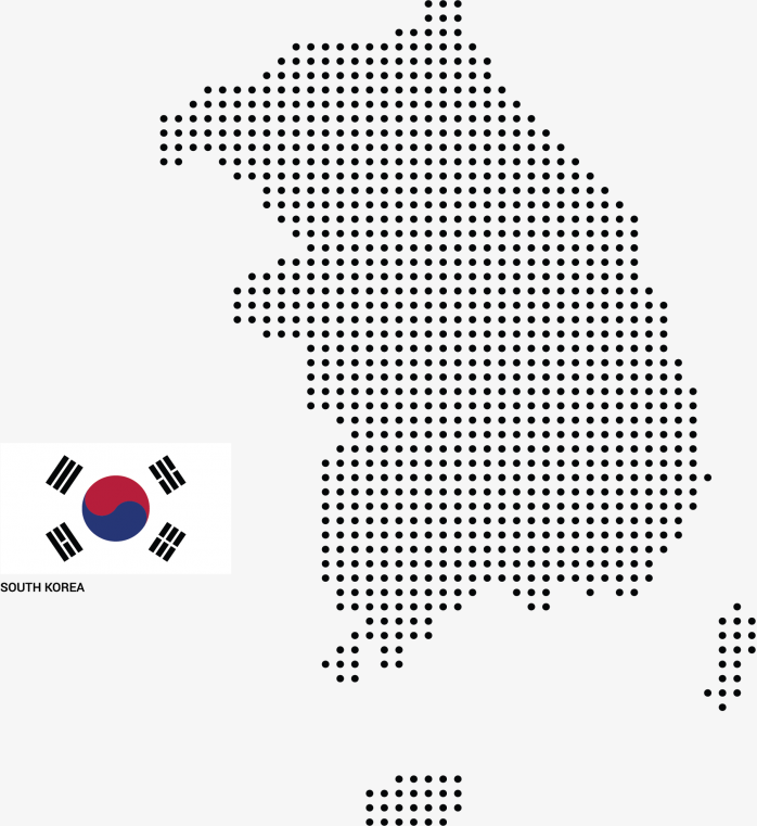 Korea韩国地图