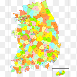 Korea韩国地图