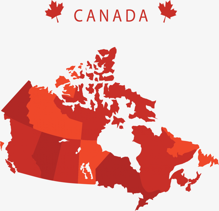 Canada加拿大地图