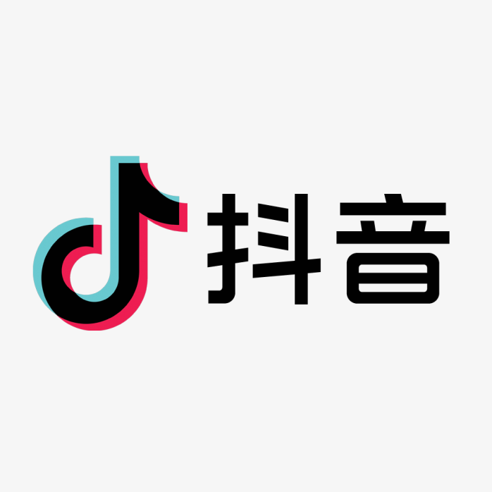 抖音  抖音logo  短视频  直播平台  品片标志  品牌logo  标志设计