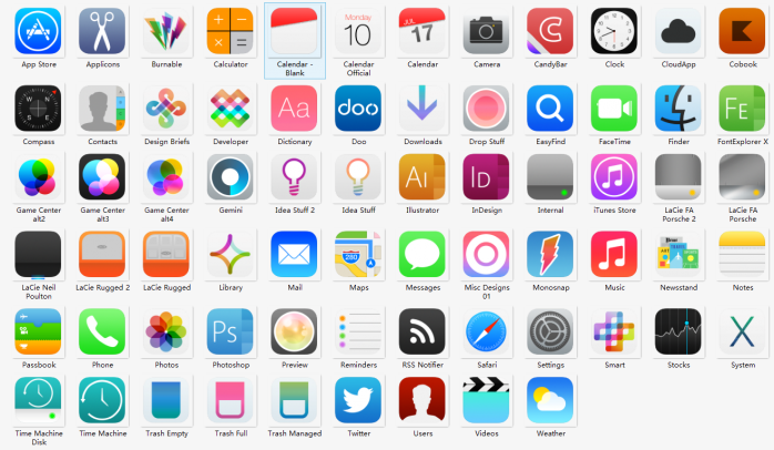 ios手机图标合集