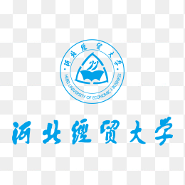 高清河北经贸大学logo