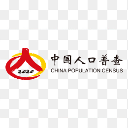 中国人口普查logo