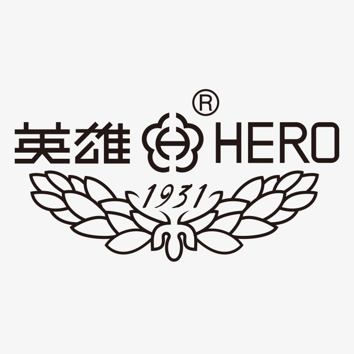 英雄钢笔logo