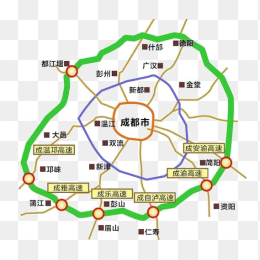 成都环线地图