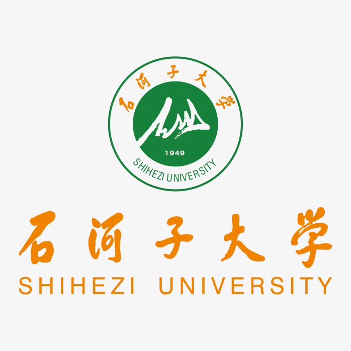 石河子大学logo