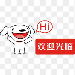 京东卡通形象logo