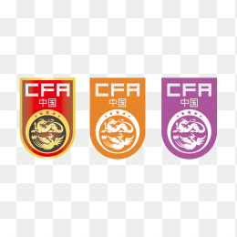 CFA中国足球logo