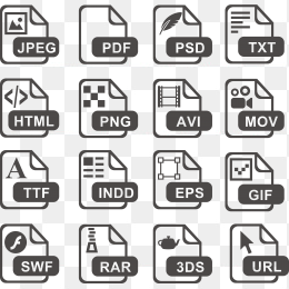 各种格式图标合集