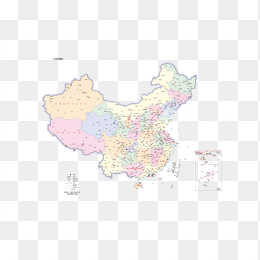 高清中国地图