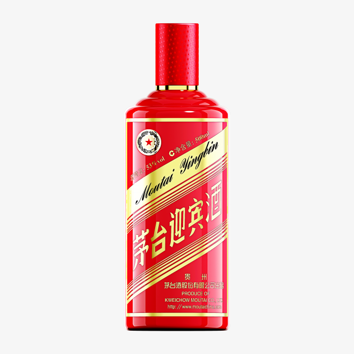 红色包装贵州茅台酒