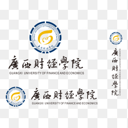 广西财经学院logo