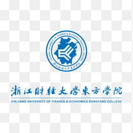 浙江财经大学东方学院logo