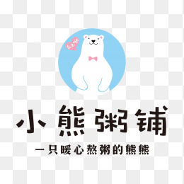 小熊粥铺logo