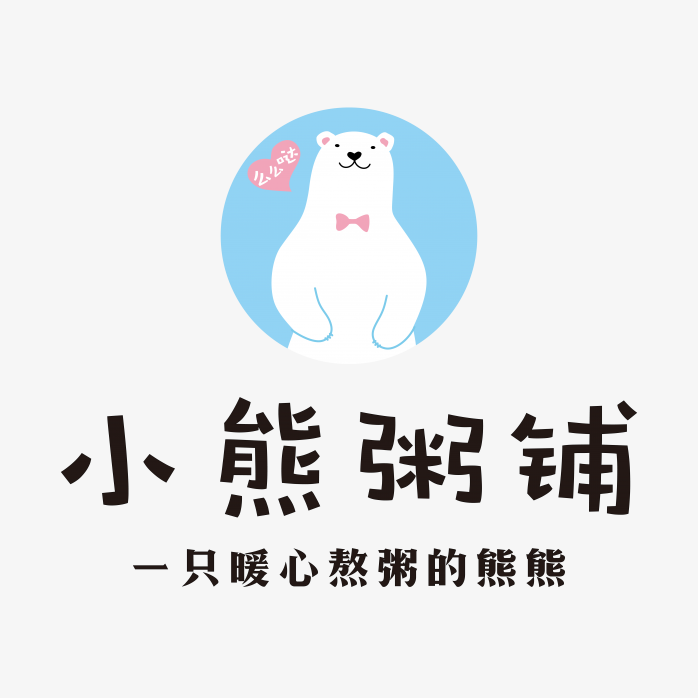 小熊粥铺logo