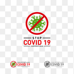 covid19新冠图标logo