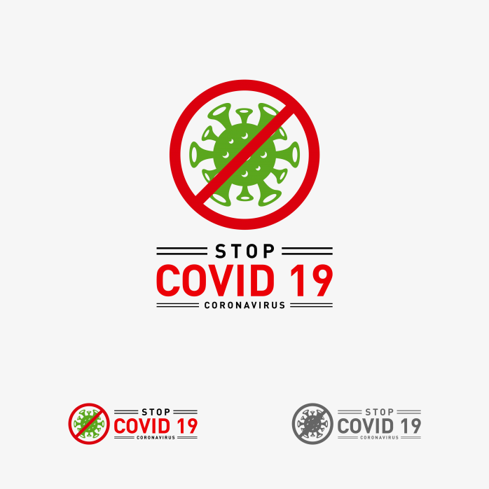 covid19新冠图标logo