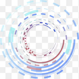 圆形科技元素