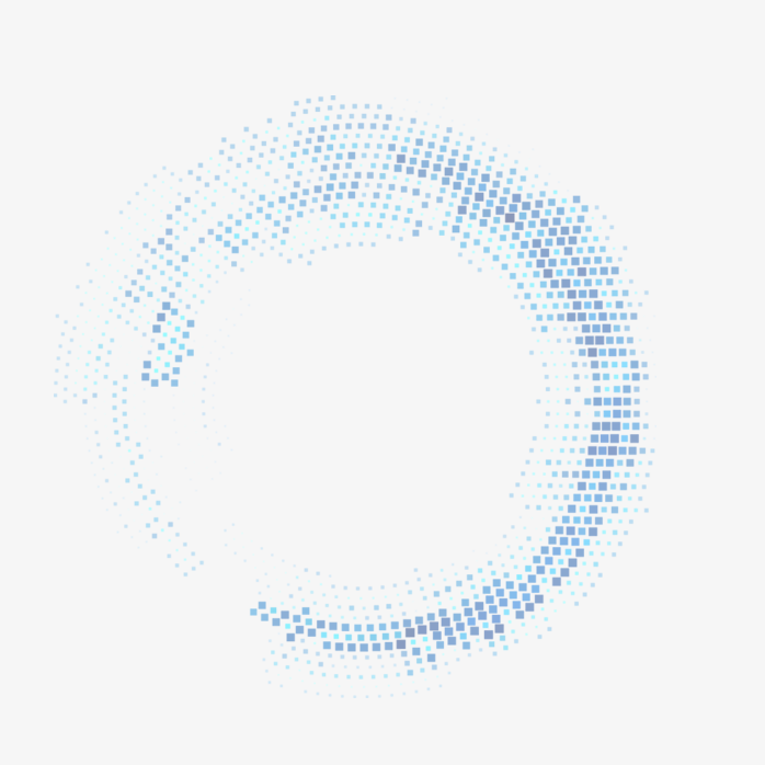 抽象圆形科技方块