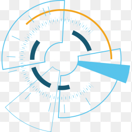 抽象科技几何元素