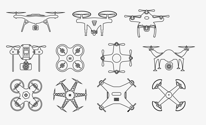 矢量无人机合集