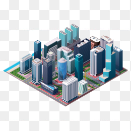 立体3D城市