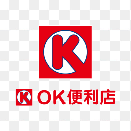 OK便利店LOGO