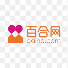 百合网logo