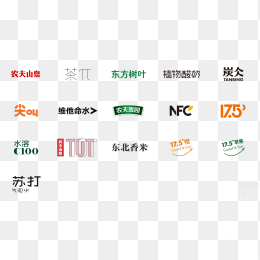 农夫山泉旗下品牌logo合集