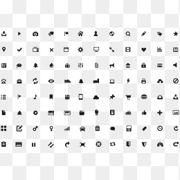 100多个常用矢量小图标