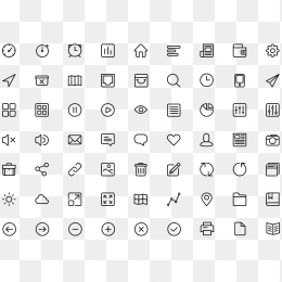 50多个常用矢量小图标
