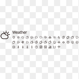 天气图标专题